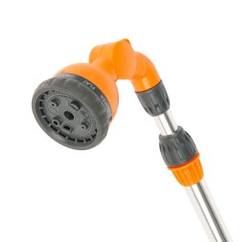 ПОЛИВ Душ металлич, 9 струй телескопический Belamos *1/16