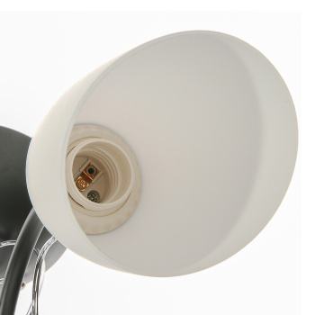 Люстра Verner Lighting А2516/3, 40 Вт, Е27, 3 лампы, черный/хром