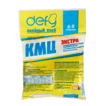 Клей для обоев бумажных 150г Defy КМЦ-ЭКСТРА (Ижевск) *30