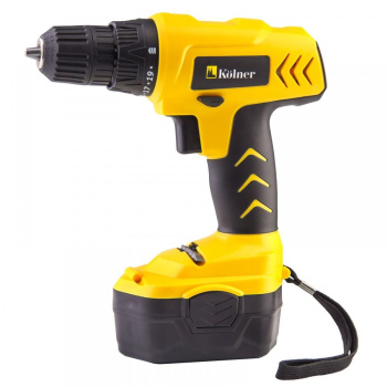 Дрель-шуруповерт 14,4В 1скор.0-550об/мин 15Нм 1,2Ач 3-5ч 2аккум Ni-Cd KCD 14,4M Kolner