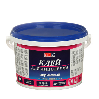 Клей акриловый BROZEX для линолеума, 5 кг