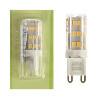 Лампа светодиодная GENERAL, G9, капсула, 220 В, 5 Вт, 320 Лм, холодный белый свет