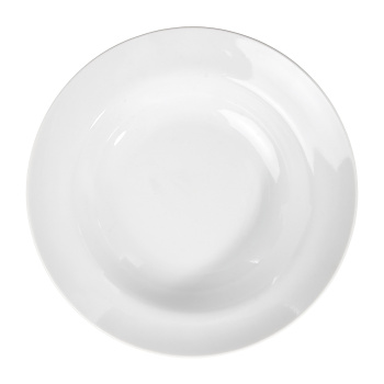Тарелка фарфор. глубокая 240мм Идиллия Белая без рисунка 500мл 4С0167Ф34 (Добруш) *12