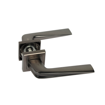 Ручка раздельная НИКЕЛЬ черный A 210 BN Фабрика Замков *1/5/20