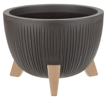 Кашпо пластм. "Петалис" 12л d верха 350мм h255мм со вставкой Корич. ратанг М3255 ("М-Пластика") *1/3 Кашпо пластм. "Петалис" 12л d верха 350мм h255мм со вставкой Корич. ратанг М3255 ("М-Пластика") *1/3