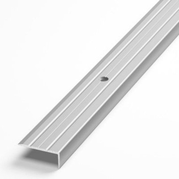 Порог-угол с ПВХ вставкой 40*20*900мм, 001с алюминий ПУ 71 Лука *1/6/24 Порог-угол с ПВХ вставкой 40*20*900мм, 001с алюминий ПУ 71 Лука *1/6/24