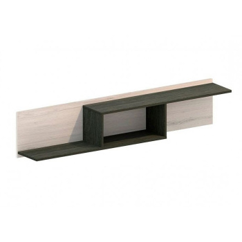 Полка 1496х300х233 мм 33 КОМОДА Гретта, дуб крафт белый / интра