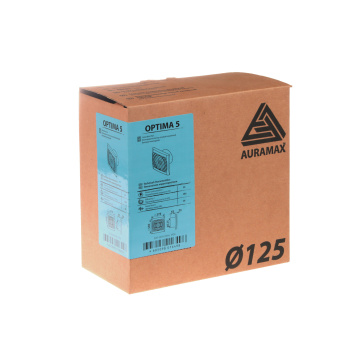 Вентилятор 125 OPTIMA 5 ERA (Ø125мм 183 м3/ч 175*175мм) *1/18 Вентилятор 125 OPTIMA 5 ERA (Ø125мм 183 м3/ч 175*175мм) *1/18