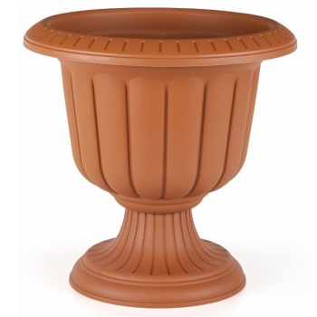 Кашпо-Вазон пластм. "Нергиза" 47л d верха 589мм h411мм Терракот N003 ("Serinova") *1/10