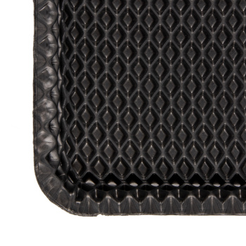 Лоток для обуви 31*51*1 см ЭВА "РОМБ" серый (арт.423)  *1/20 Лоток для обуви 31*51*1 см ЭВА "РОМБ" серый (арт.423)  *1/20