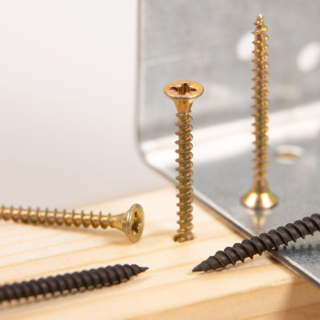 Шурупы жёлтые BROZEX пакет 3,5*35 (30шт) *10/100 Шурупы жёлтые BROZEX пакет 3,5*35 (30шт) *10/100