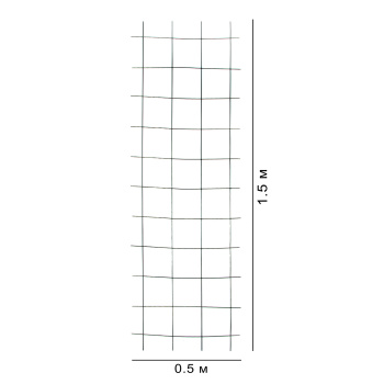 Сетка кладочная 1.5х0.5 м, 100х100 мм, 3.5 мм Сетка кладочная 1.5х0.5 м, 100х100 мм, 3.5 мм
