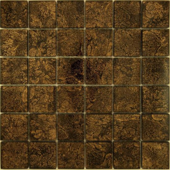 Мозаика 30х30 см Гранит Холл CBK 027, 4 мм, 0.09 м², стекло, коричневый