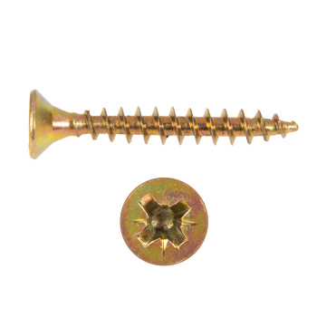 Шурупы жёлтые BROZEX пакет 4*30 (30шт) *10/100 Шурупы жёлтые BROZEX пакет 4*30 (30шт) *10/100