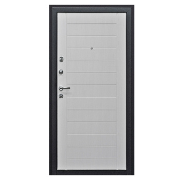 Дверь входная 2050х860х80 мм Форпост Эверест, левая, дуб беленый