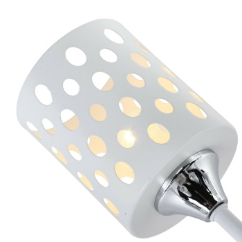 Люстра 11355-0.3-08A WH+CR  Е27 60Вт S=48м2  *1/12