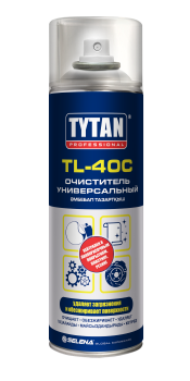 Очиститель универсальный "TYTAN TL40C" 400мл 16891 *1/12 Очиститель универсальный "TYTAN TL40C" 400мл 16891 *1/12