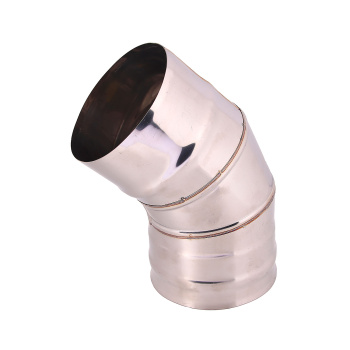 Отвод 135* d.120, 0,5мм нержавейка AISI 430  h=248мм GS *1/10