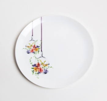 яяяL8311 Тарелка обеденная ФЛОРА 27см