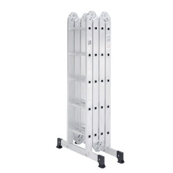 Лестница-стремянка алюм. "трансформер" 4секц. х 5ст., общ.дл.5,4м "Новая высота" 1320405 (СПб) *1