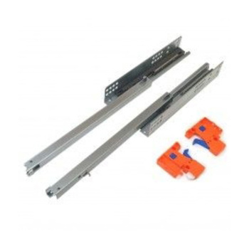 Направляющие шариковые скрытого типа частич. выдвижения с доводчиком 350мм до 25кг СОЛЛЕР *1/25