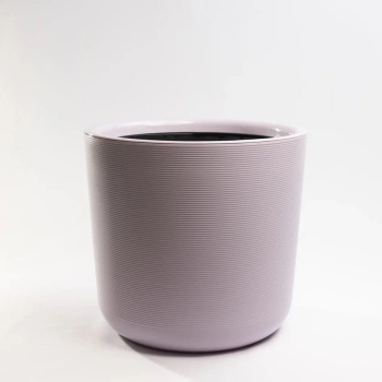 Кашпо пластм. "Лион" 16,6л d верха 300мм h300мм со вставкой 14,5л Сиреневый ЛИ30-25*1