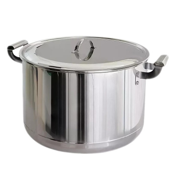 Кастрюля нерж. "АМЕТ"20,0л d31,6см, выс.26см, d дна 28,7см 1с2069  (Аша)   *1