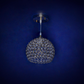 Люстра VERNER LIGHTING Е0854/1H, E14, 1 лампа, 40 Вт, диаметр 230 мм, цвет золото