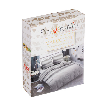 Постельное белье 2сп макосатин 21509 Trek Amore Mio, наволочки 70*70 - 2шт *1