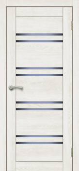 Дверь межкомнатная остеклённая ЦАРГИ ПВХ COMFORT-11 Кедр Светлый 3D 700мм BROZEX-WOOD  *1