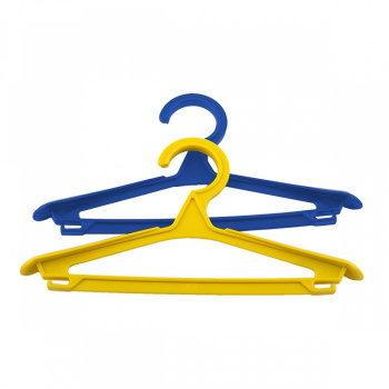 Плечики-вешалка для одежды пластм. Детские р-р 36-38 цвет. микс ПЛ Д (Екатеринбург) *1/50
